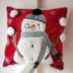 Coussin noël avec bonhomme de neige - Vignette | EspaceCoussin