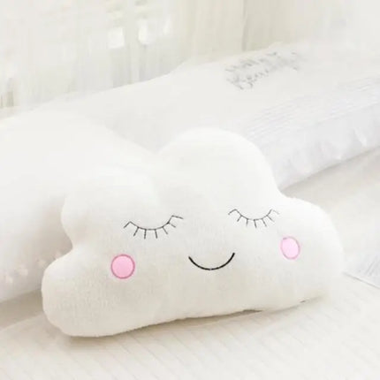 Coussin nuage bébé blanc