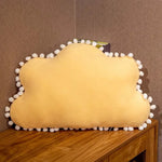 Coussin nuage enfant avec pompons - Vignette | EspaceCoussin