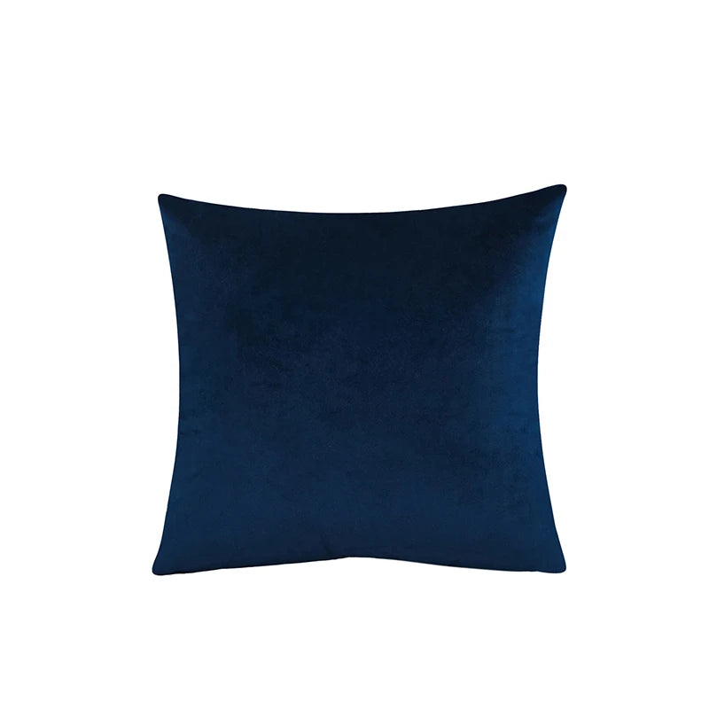 Housse de coussin ultra doux navy