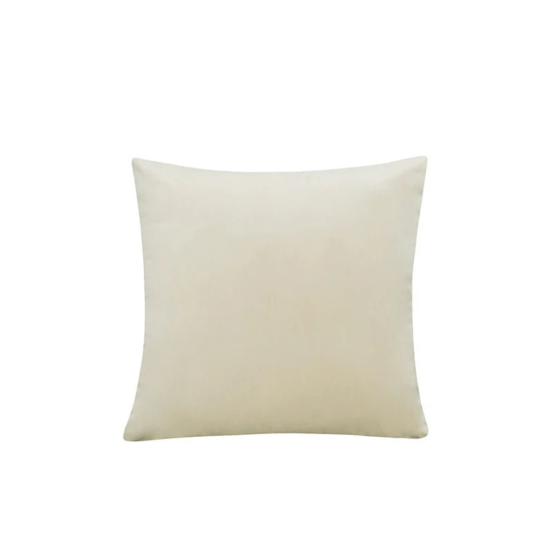 Housse de coussin ultra doux blanc