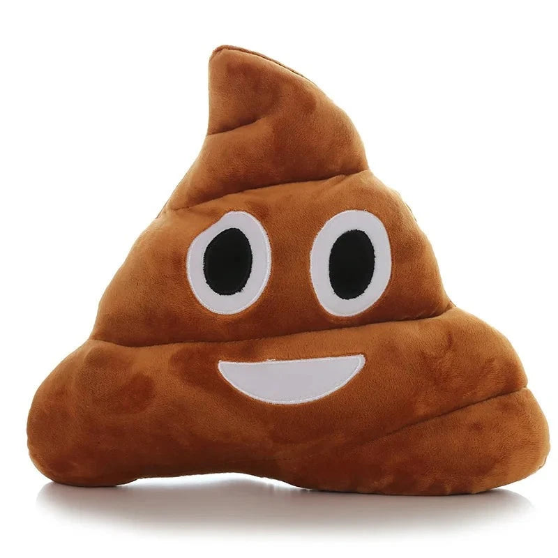 Coussin personnage Poop sourire