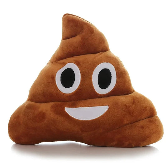 Coussin personnage Poop sourire