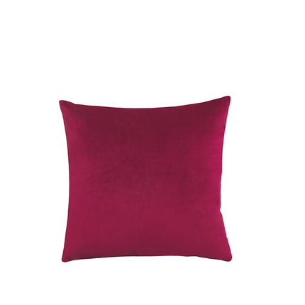 Housse de coussin ultra doux rouge