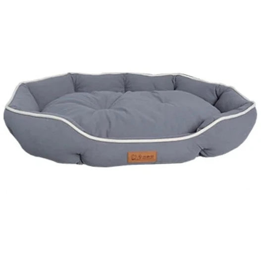 Coussin de sol pour chien  gris