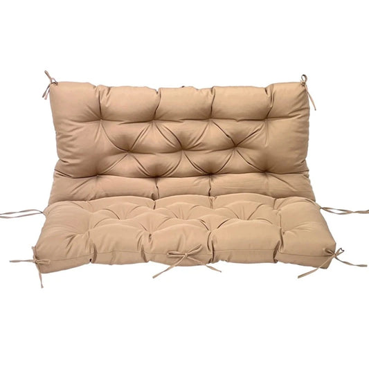 Coussin salon de jardin extérieur beige