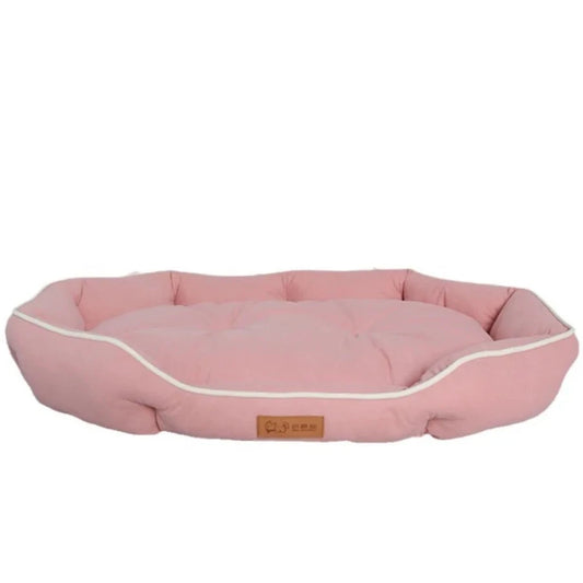 Coussin de sol pour chien  rose