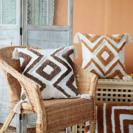 Coussin bohème de canapé-lit