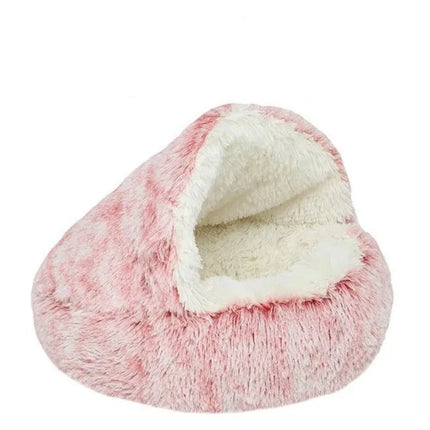 Coussin pour chat antistress rose