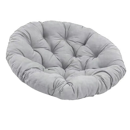 Coussin chaise à bascule rond imperméable 60x60 cm gris clair