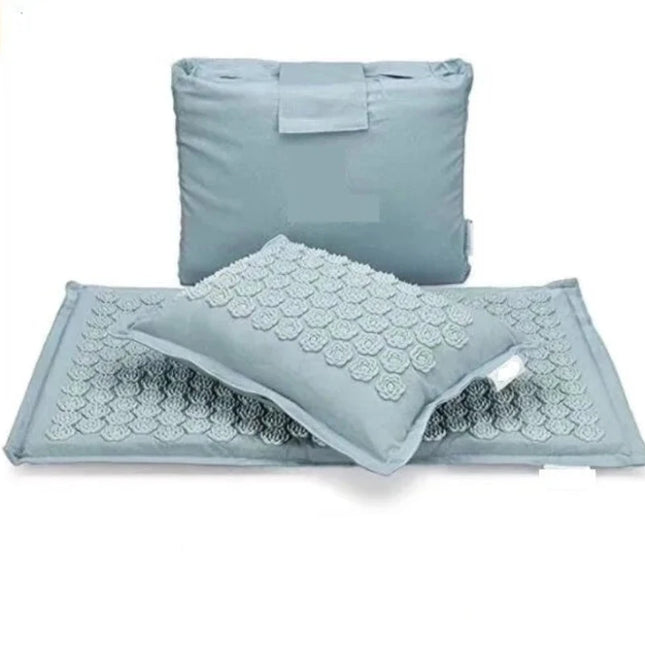 Coussin yoga avec acupression gris