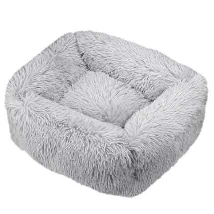 Coussin pour chien antistress gris clair