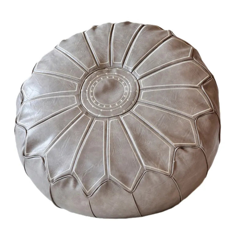 Coussin de sol style marocain gris