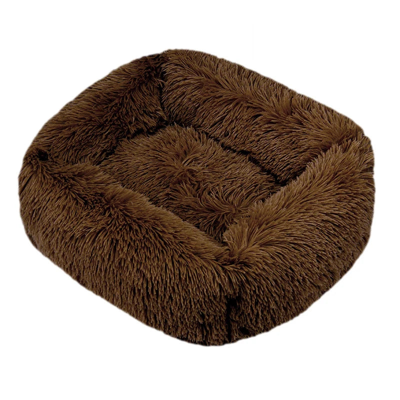 Coussin pour chien antistress marron