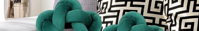 Coussin nœud en forme d'étoile