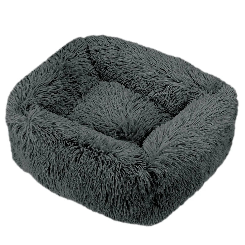 Coussin pour chien antistress gris