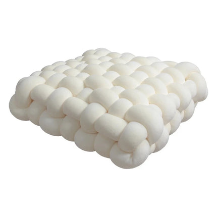 Coussin de sol doux et confortable blanc