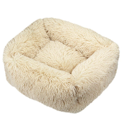 Coussin pour chien antistress beige
