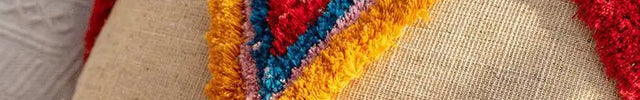 Coussin style berbère bohème carré et rectangle