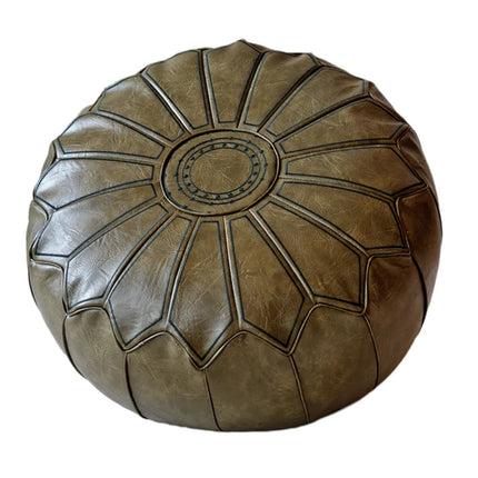 Coussin de sol style marocain vert