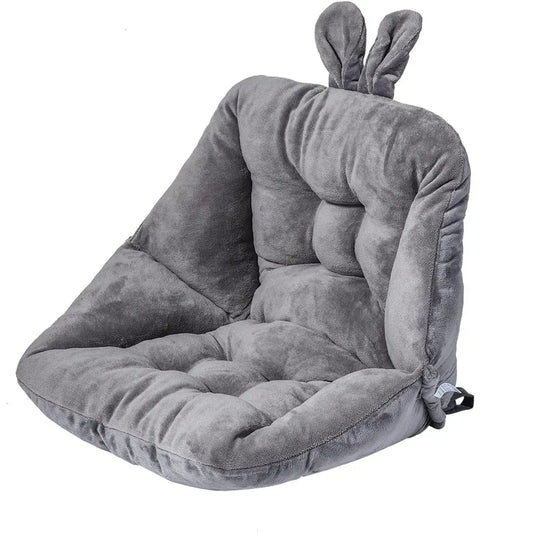 Coussin de siège de chaise en velours, pour bureau fond blanc