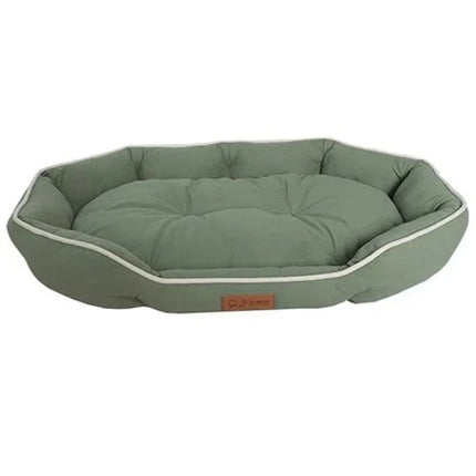 Coussin de sol pour chien vert