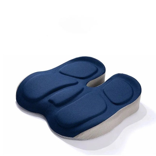 Coussin orthopédique pour siège bleu