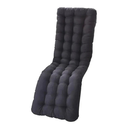 Coussin bain de soleil chaise longue noir