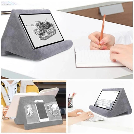 Coussin de lecture pour tablette et livre