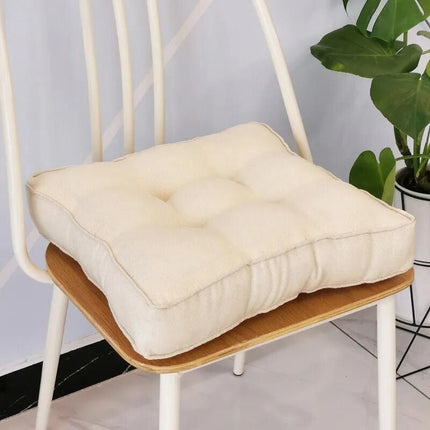 Coussin de Chaise ultra-épais et Confortable blanc