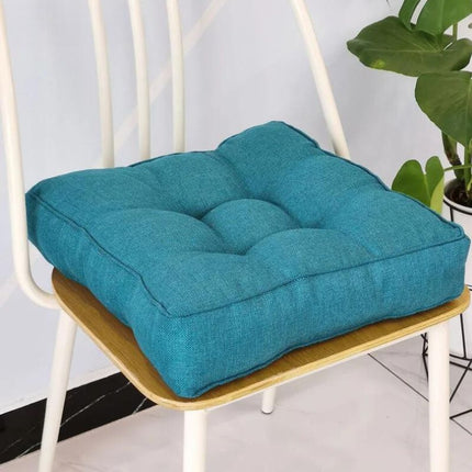 Coussin de Chaise ultra-épais et Confortable bleu