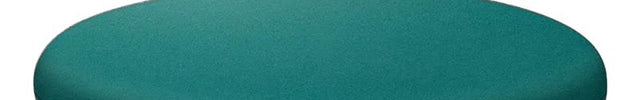 Coussin de chaise rond en mousse à mémoire de forme vert