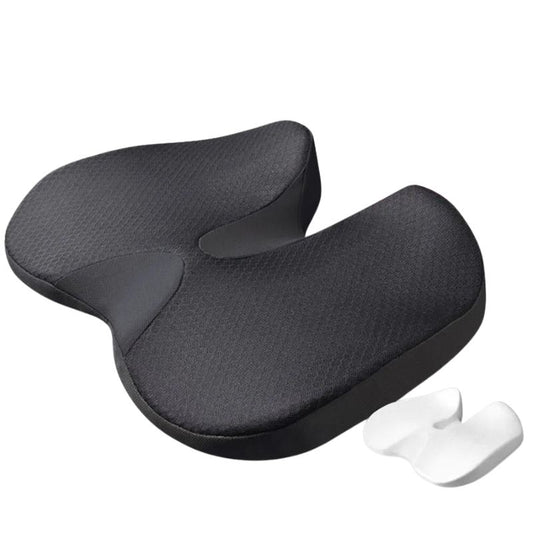 Coussin d'assise pour voiture noir