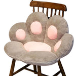 Coussin de chaise en peluche en forme de patte de chat - Vignette | EspaceCoussin