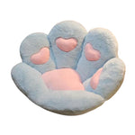 Coussin de chaise en peluche en forme de patte de chat - Vignette | EspaceCoussin