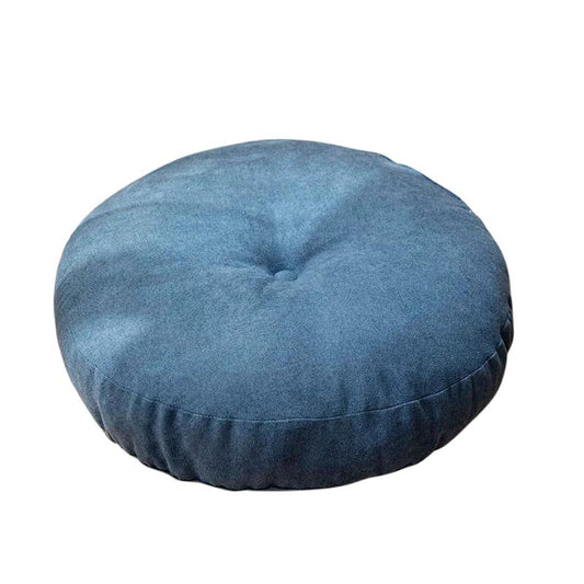 Coussin de sol épais bleu