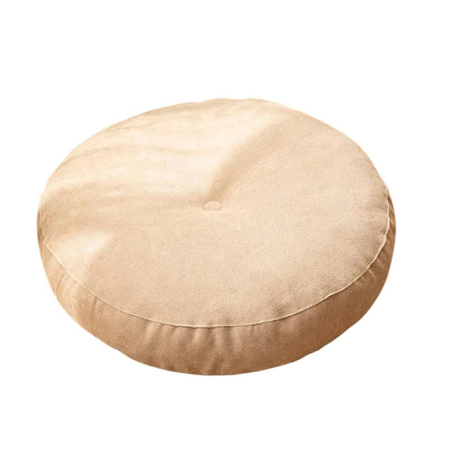 Coussin de sol épais beige