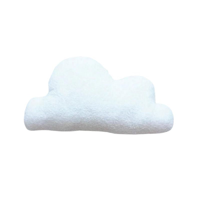 Coussin enfant en forme de nuage blanc