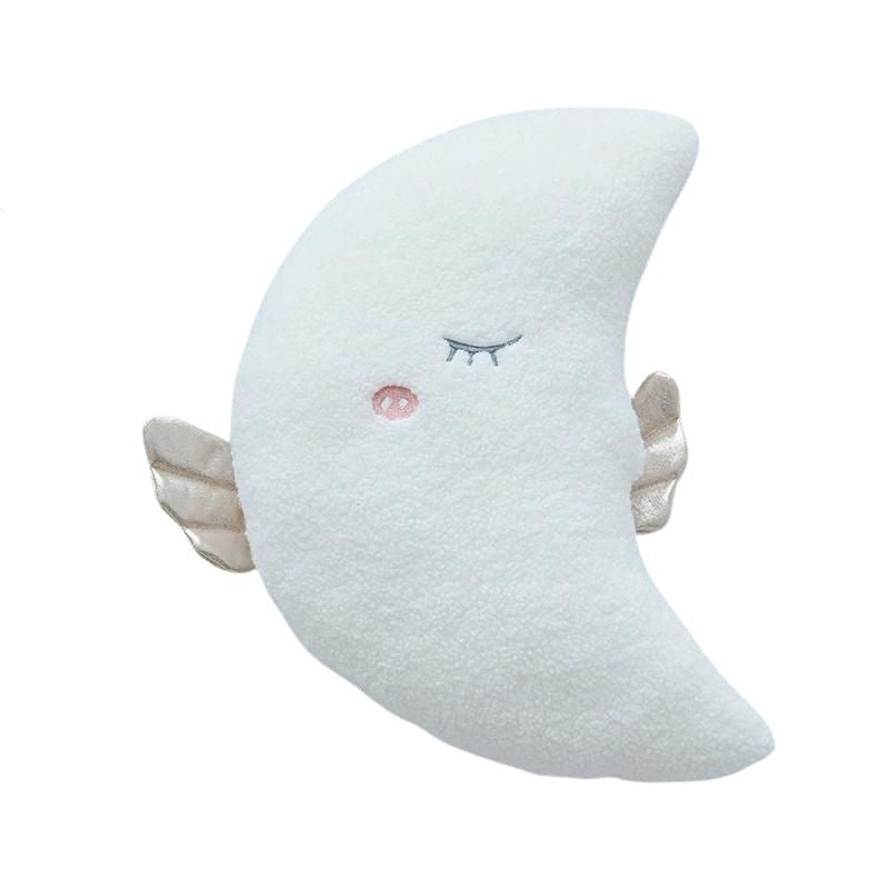 Coussin enfant ludique pour fille lune