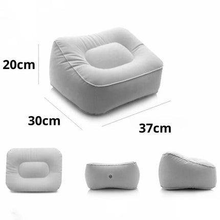 Coussin gonflable en PVC pour repose-pieds dimensions