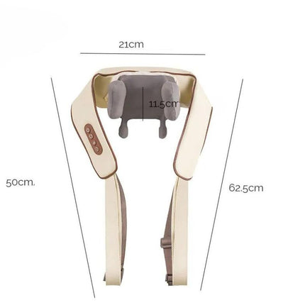 Coussin massant cervicales électrique sans fil dimensions