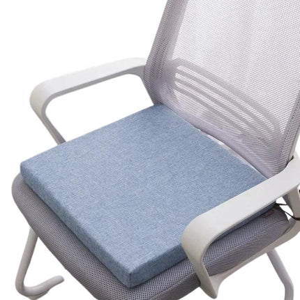 Coussin orthopédique dos posture bleu