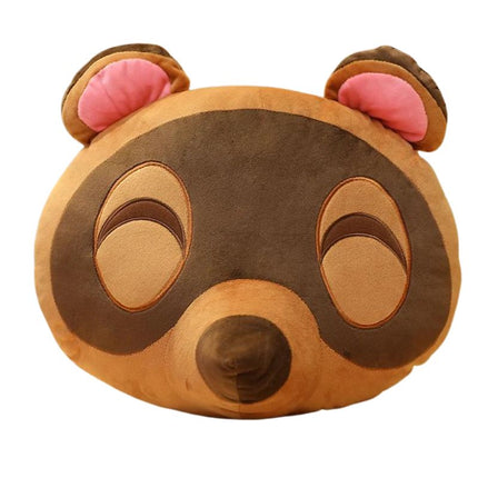 Coussin personnage Tom Nook heureux