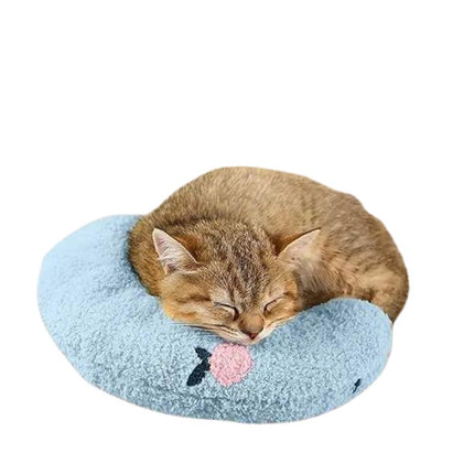 Coussin pour chat en forme de U