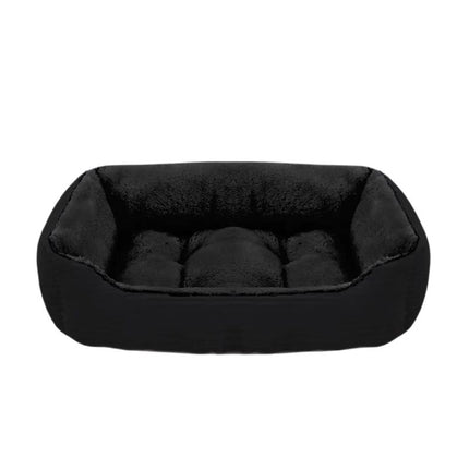 Coussin pour chien lavable noir