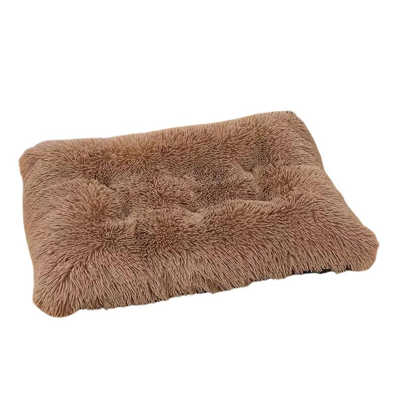 Coussin pour chien voiture marron