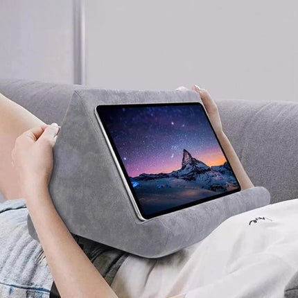 Coussin de lecture pour tablette et livre