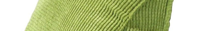 Coussin de lecture triangulaire en velours côtelé  vert
