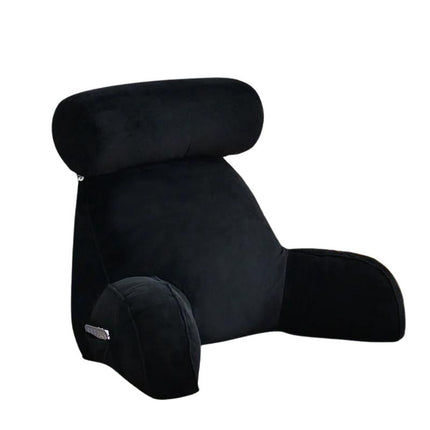 Coussin de lecture en mousse à mémoire de forme ultra doux noir