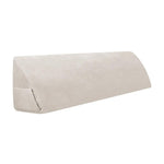 Coussin de lecture en forme de triangle, traversin de lecture - Vignette | EspaceCoussin